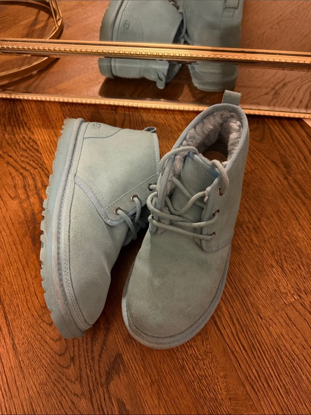 UGG Men’s Chukka Boot - Aqua Blue Suede